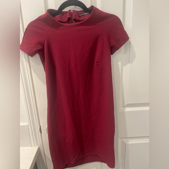 Atmosphere Dresses & Skirts - Atmosphere Shift Burgundy Dress XXS